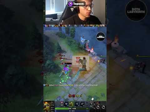 TOPSON BECAME MAD AFTER THIS HOOK IN DOTA 2 #dota2 #gamer #gaming #outplay #twitch
