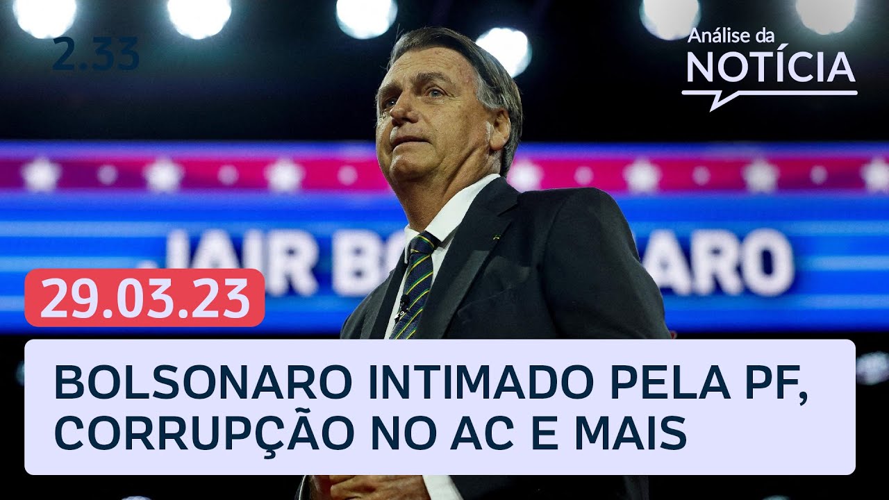 Watch Now Bolsonaro intimado pela PF para explicar joias árabes, MPF não vê crime no caso Moro e PCC e mais Bolsonaro intimado pela PF para explicar joias árabes, MPF não vê crime no caso Moro e PCC e mais