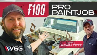 ABANDONED To RESTORED! Rebuilding a Ford F100| Part 4 - Professional Looking Paint ON A BUDGET!