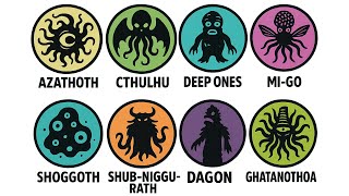 Lovecraft Monsters Explained In 8 Minutes!