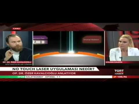 Op. Dr. Özer Kavalcıoğlu – TGRT Televizyonuna Göz Kırma Kusurlarında No Touch Laser Tedavisi İle İlgili Bilgi Verdi