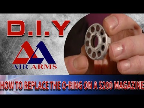 Air Arms D.I.Y: How To Replace The O-Ring On A S200 Magazine