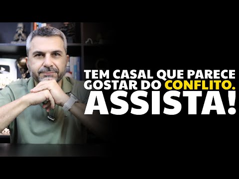 Tem casal que parece gostar do CONFLITO. Assista!