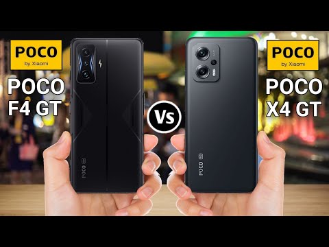 Poco F4 GT Vs Poco X4 GT