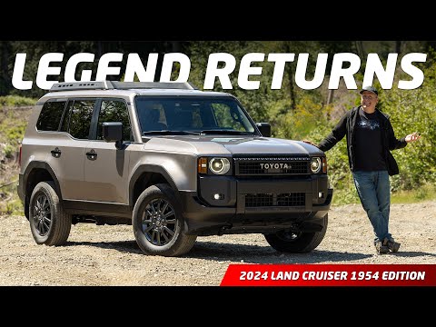 Return of a Legend: 2024 Toyota Land Cruiser 1958 Review and Off-Road Test