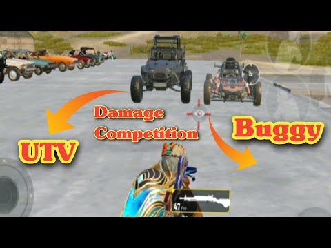 UTV Vs Buggy  Damage Competition