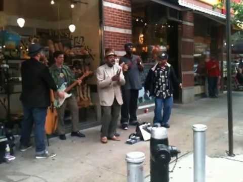 Amazing Gospel street music Greenwich Village - Acapella Soul