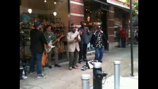 Amazing Gospel street music Greenwich Village - Acapella Soul