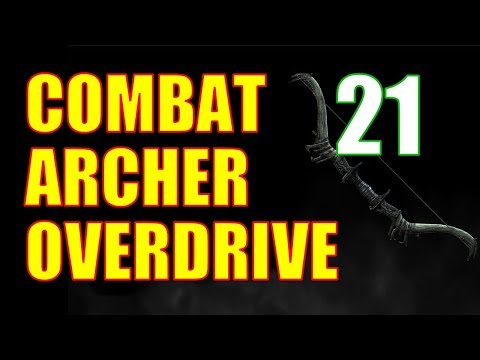 Skyrim Combat Archer OVERDRIVE Walkthrough Part 21: Salmon Roe Fishing (Shooting Fish in a Barrel)