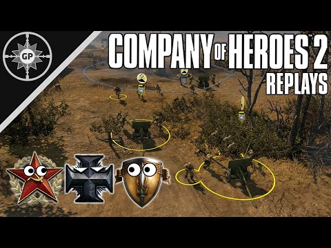 AT Gun Spam! - Company of Heroes 2 Replays #36