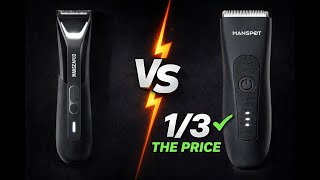Best Body Hair Trimmer for Men (2025 Review): MANSPOT vs Manscaped