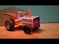 How To Make Matchbox Tractor Trolley Diy Tractor Trolley Science Project WA Craft