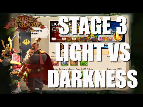 Stage 3 L & D - New Update Review - Discord talents tree channel reworked - Rise of Kingdoms