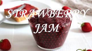 How to make Strawberry jam with honey | How to make Strawberry jam without sugar