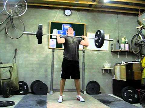 67kg push press for a double