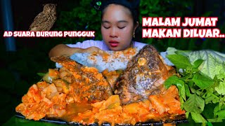Download lagu SAHUR MALAM JUMAT MAKAN DILUAR‼️ KAGET SUARA BURUNG HANTU😱  mp3
