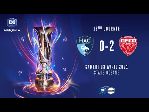 D1 Arkema, J18 : Le Havre AC - Dijon FCO (0-2)