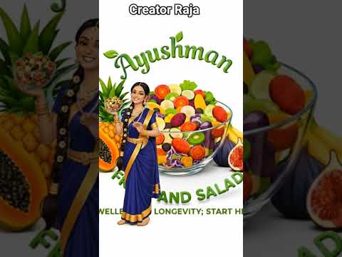ayushman fruit and salad
