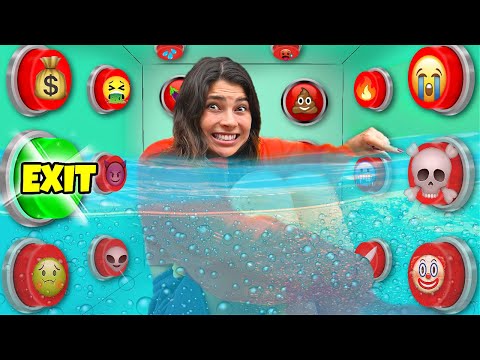 Onder Water 100 Mystery Knoppen.. Slechts 1 Laat Je ONTSNAPPEN! *Challenge* #331