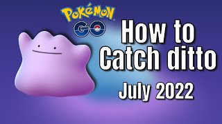 How to catch ditto in Pokemon Go! July 2022! All disguises!