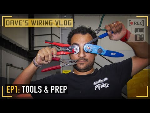 🎥 Ep1: The car, the wiring tools and the harness prep | DAVE'S WIRING VLOG