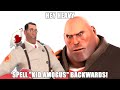 Hey Heavy, Spell Kid Amogus Backwards