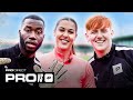 ANGRY GINGE AND MARY EARPS TAKE ON HARRY PINERO IN GOAL??? 🧤🔥 | PRO VS PRO:DIRECT 👀