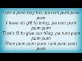 Take 6 - The Little Drummer Boy Lyrics