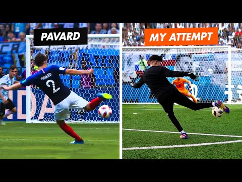 BEST WORLD CUP 2018 GOALS RECREATED