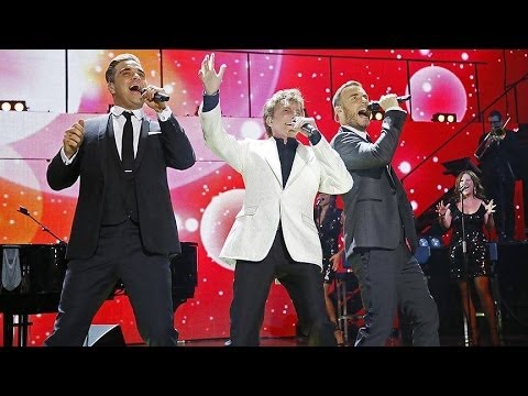 Robbie Williams, Gary Barlow, Barry Manilow   Children In Need Rocks ENO HD 2013