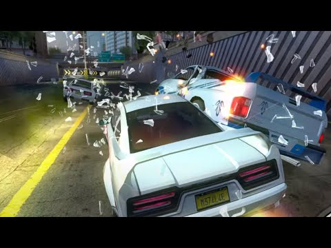 FlatOut 2 Gameplay - City Run - All Wrecked