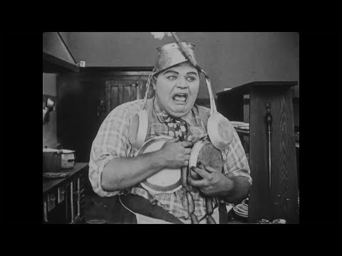 The Cook (1918) Roscoe 'Fatty' Arbuckle, Buster Keaton