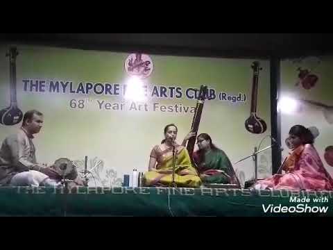 Four note raga Lavangi sung by Dr. Padma Sugavanam