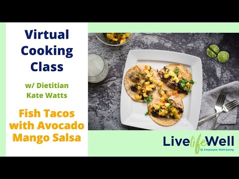 Fish Tacos with Avocado Mango Salsa