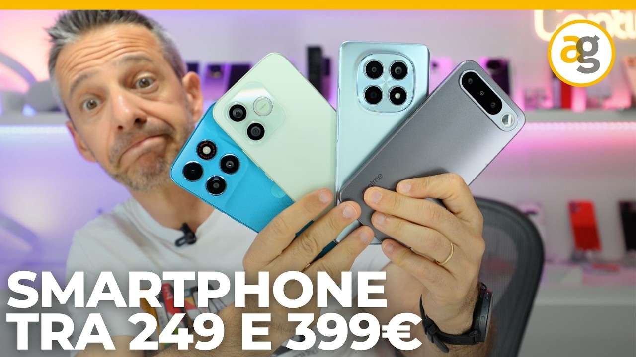 MAL COMUNE MEZZO GAUDIO? Confronto SMARTPHONE da 249 a 399€