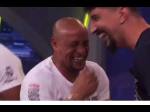 El ataque de risa de Roberto Carlos y julio Baptista - El Hormiguero.#robertocarlos #juliobaptista