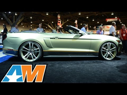 SEMA 2014: Legend Chip Foose Builds 2015 Mustang w/MMD