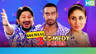 Golmaal 3 - Part 1 - Best Comedy Scenes