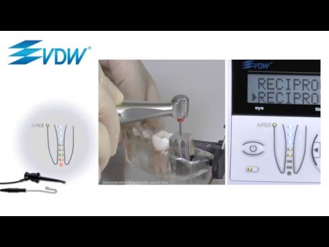 VDW GOLD RECIPROC 3 Integrated apex locator