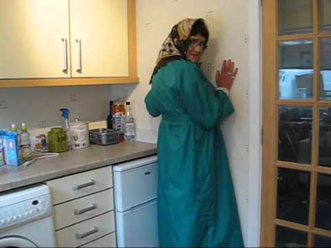 Green Nylon Mac Belted