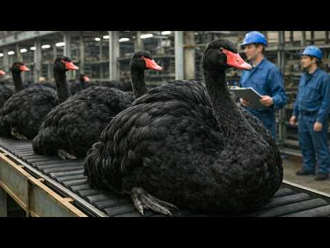 Inside the Swan Industry: How Black and White Swans Are Bred