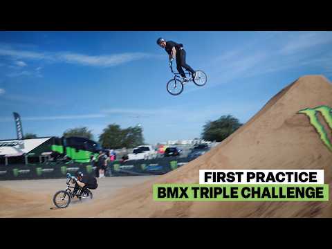 First Practice at BMX Triple Challenge - Glendale 2026