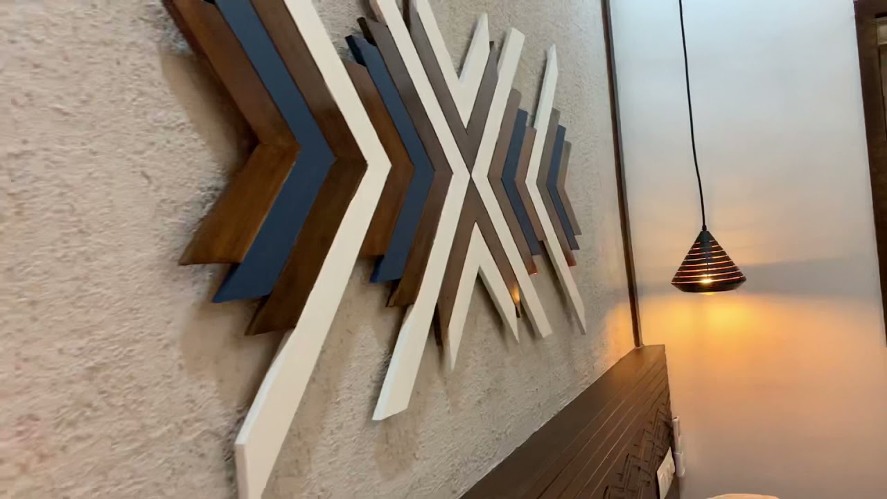 Aztec design inspired bedroom