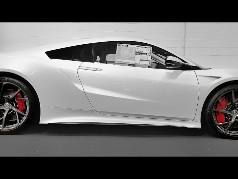 2017 Acura NSX Hybrid Super Car Review Exhaust Interior In Depth Feature Tutorial