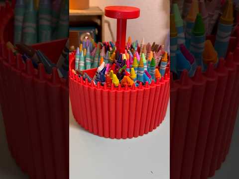 Check out my new Crayola crayons haul with my brand-new crayon holder! 🖍️✨ #crayola #crayons