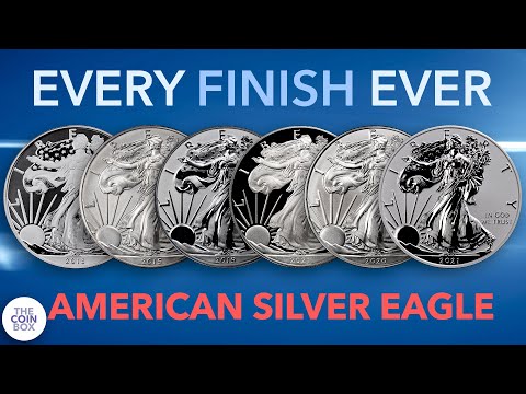 Discover EVERY FINISH ever minted on the American Silver Eagle! 🇺🇲