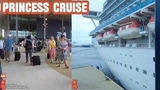 [4k] Boarding on Diamond Princess Cruises Wednesday 11 December 2024 | Brisbane | QLD | Australia