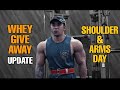 ANONG FLAVOR NG WHEY (GIVEAWAY UPDATE) | SHOULDER and ARMS | NITROGEN FIT outfit | vlog10
