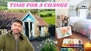 Life in a Tiny Cottage in the English Countryside! Mr Carrington