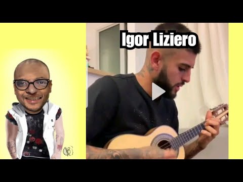 Igor Liziero tirando onda tocando Ferrugem no cavaco
